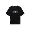Way Of Wade 10 Kui Xing Point Fight Loose Round Neck Sports Short Sleeve T-Shirt Unisex Tops Black AHSSD47-3