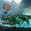 Remote Control Crocodile Toy Simulation Call Electric Crawling Children's Prank Spoof Electric Remote Control Dinosaur Toy
