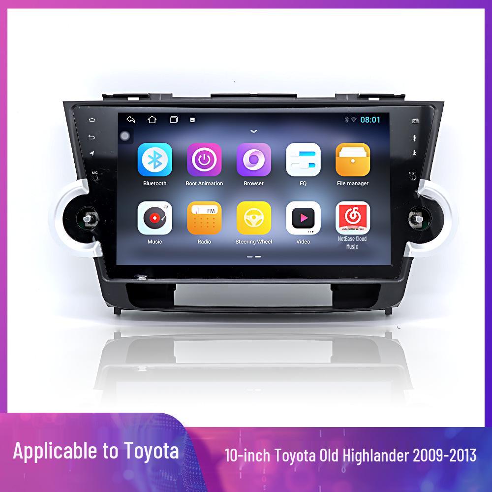 Compatible Android Navigation System with GPS & CarPlay for 2009-2014 Toyota Highlander