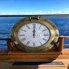 Brass Porthole Clock, Porthole Clock For Home And Decor