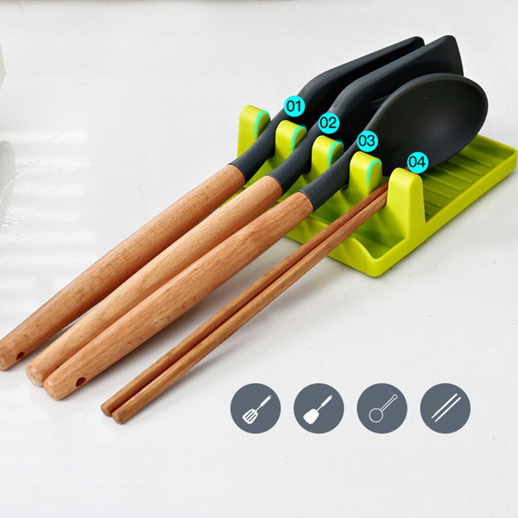 Ложка для супа, кухонная полка, держатель для полки, подставка-органайзер для крышки кастрюли из полипропилена, белый цвет