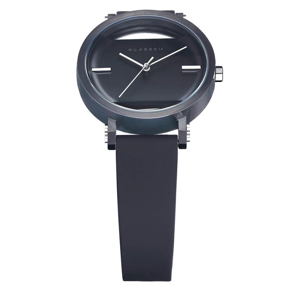 Набор браслетов Часы Класс 14 НЕИСПРАВНЫЙ Черный кожаный ремешок 32 мм [Klasse14] Женские / [Авторизованный продавец]