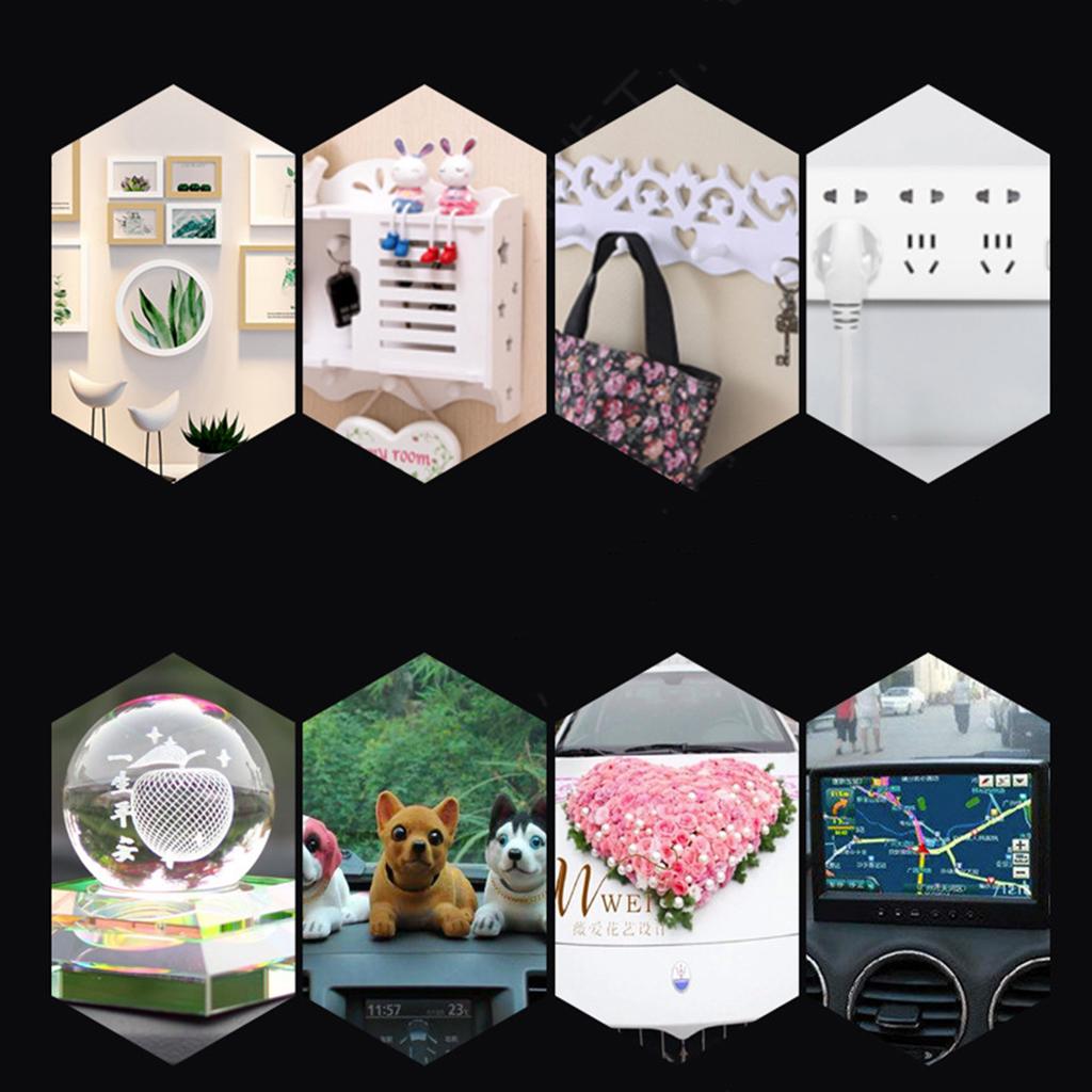 Лента для настенного монтажа, двухсторонняя, многоразовая, прозрачная, съемная, 3 м/118,1 дюйма