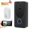 Умный дверной звонок Видео WiFi Беспроводной домофон Ночное видение Обнаружение движения Домашняя безопасность 1080P