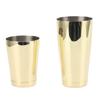 304 Stainless Steel Cocktail Shaker 2 Section Bartending Mixer Bar Wine Cup Shaker Gold Plated with