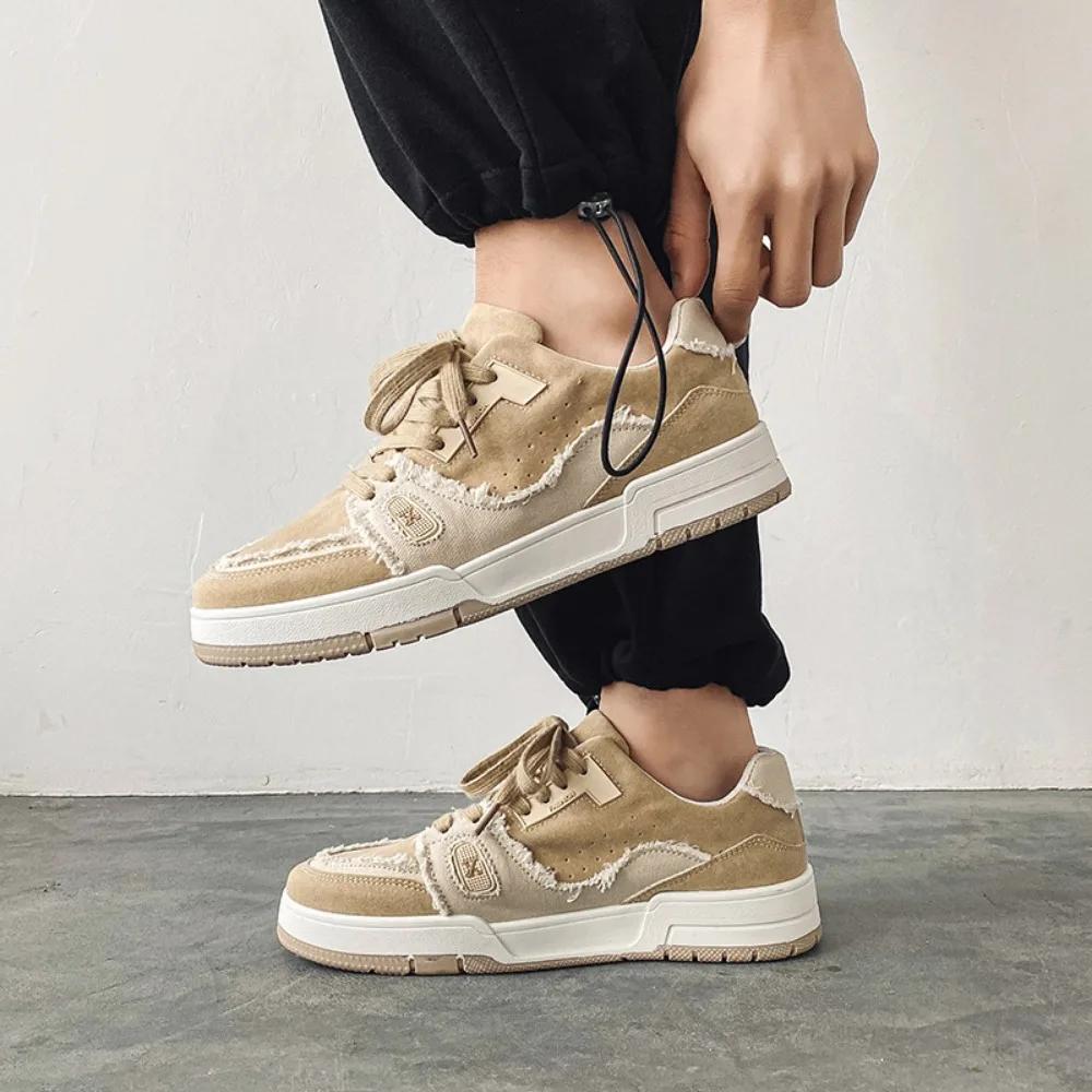 Кроссовки мужские 2025 весна осень новые мужские туфли модные студенческие повседневные туфли мужские спортивные туфли мужские туфли Zapatos Casuales