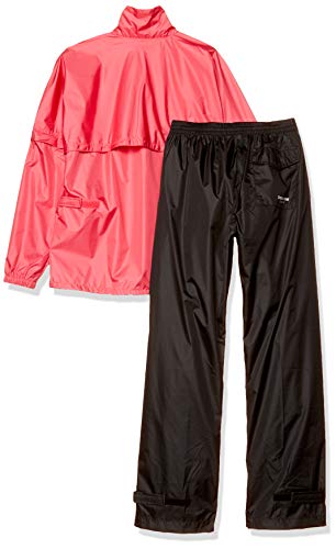 Bridgestone Golf TOUR B Women's Rainwear Set (Top and Bottoms), 80G51, Pink, Size L (Equivalent To Japanese Size L)