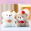Toy Bear Plush Keychain With Soft Short Plush For Girls Gift Decor Bag
