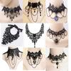 Lace Jewelry, European and American Lace Necklace, Versatile Neck Chain
