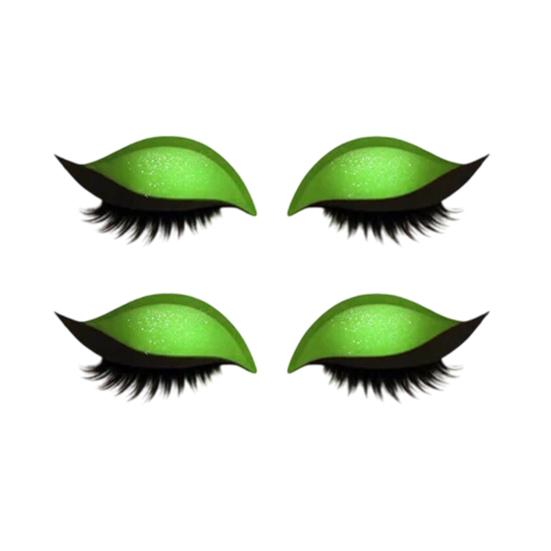 1/2/3/4/5 Lazy Stickers Eye Shadow Eyelash Pairs Reusable Eye Makeup Stickers