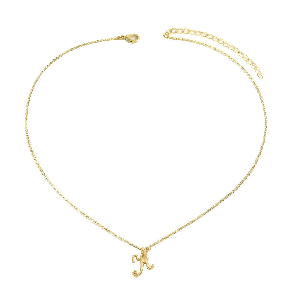 Модный стиль длинное ожерелье женская индивидуальность английский буквенный дизайн геометрическая высокая чувственная ключичная цепочка