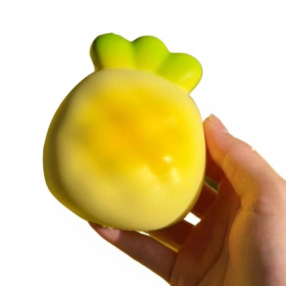 Hand Relax Slow Rising Toy Cream Yellow Soft Rebound Toys Pineapple Squishy Toy Birthday Gift