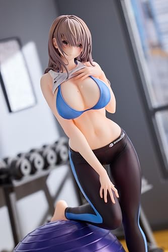 Momorose Training Girl Aoi Height: Approximately 280mm (including Base) 1/6 Scale Painted PVC and ABS Figure