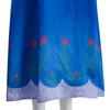 Anna Princess Dress Cosplay Set, Frozen Movie Stage Show Full Outfit