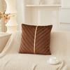 Чехол на подушку для дивана 18x18 дюймов, декоративная наволочка, однотонный чехол для подушки