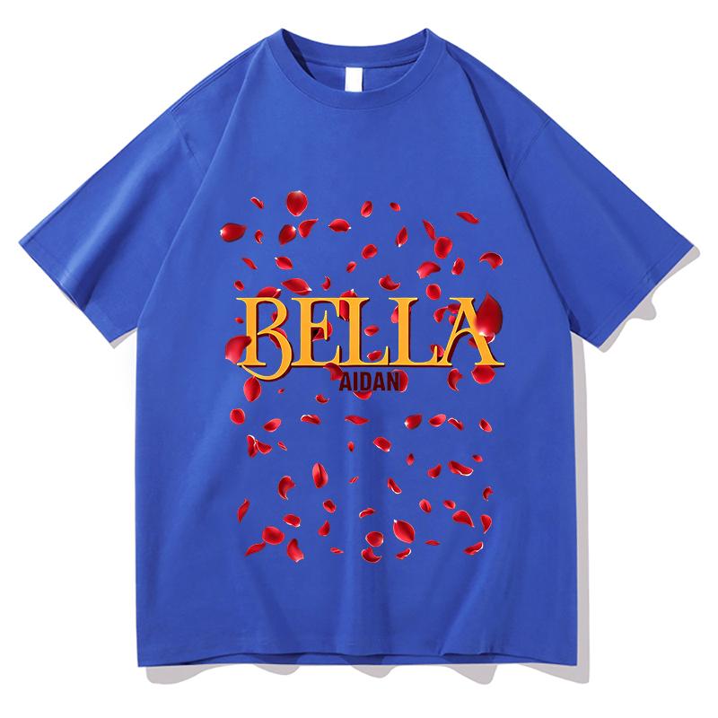2026 Новые футболки Aidan Bella Летние Унисекс Модные Повседневные Футболки Унисекс Унисекс Для активного отдыха и спорта С круглым вырезом Эстетичные Топы Уличный стиль