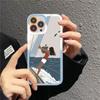 Чехол для телефона 'Девушка на серфе на пляже' Для iPhone 15 11 12 13 14 Mini Pro Max XR X XS TPU Прозрачный чехол