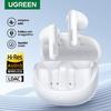 Ugreen Hitune H6 Pro+Bluetooth-наушники с полувкладышами и адаптивным шумоподавлением для длительного времени работы от батареи, подходят для Apple, Huawei