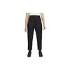 Esc Series Worker Pants Solid Color Slim Fit Cropped Casual Pants Women Pants Black DN4090-010