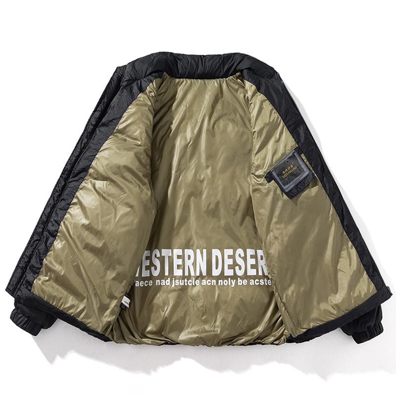 Fashion Winter Down Jackets Men Black Outerwears 2024 Sleeves Detachable Thick Warm Men's Puffer Jackets