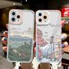Sunset Landscape Scenery Phone Case For Iphone 11 Cases Iphone 13 12 11 14 Pro Max X Xr Xs 7 8 Plus Mini Se 2020 2022 Soft Cover