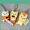 Plush Cat Halloween Pendant With Pumpkin Costume For Collectors And Gift Ideas