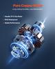 VEVOR Macerator Pump, 500W, 6600 L/h Flow, 26.2 ft/8 m Head, Macerator Sewerage Sump Pump with 3 Water Inlets for Toilet, Basement, Kitchen, Sink