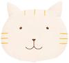 Ompkins BABY Organic Cotton Cat Hug Pillow Made In Japan Y-1291 100% [Kitty Series] (Natural)