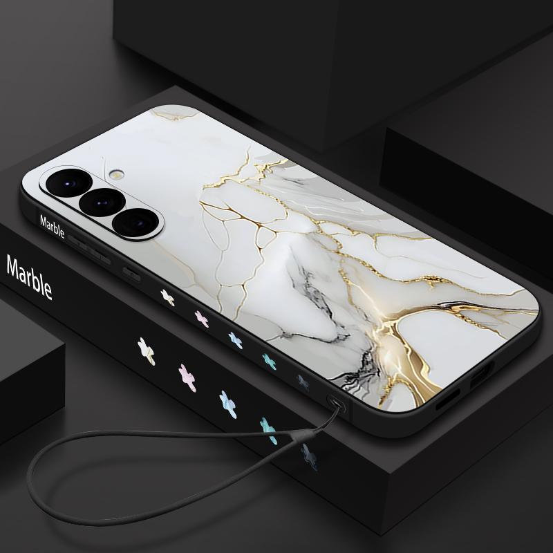Marble Pattern Magnetic Case For Samsung Galaxy S26 S25 S24 Ultra S23 S24 S25 FE S22 Plus For Magsafe Wireless Charge TPU Cover