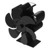 6 Blade Stove Fan Self Starting High Temperature Resistance and Energy Efficiency Heat Powered Fan