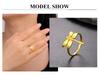 Cazador Stainless Steel Dragonfly Rings for Women Gold Color Finger Rings Jewelry Party Birthday Gift Wholesale 2026 Trend New
