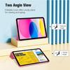For iPad 12th A19 11th A16 Tablet Case 10.2 9th 8th 7th Pro 11 Air 11 4 5 10.9 inch 12.9 13 M2 M3 M4 Slim Stand Hard Back Cover