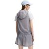 Fila Оригинальная женская жилетка с капюшоном Cool Touch для активного отдыха в горах, цвет гравийно-серый F11W629705FGY