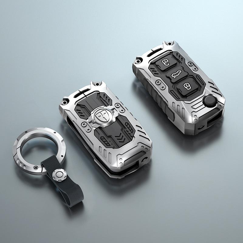 Чехол для ключей в стиле меха для Volkswagen Sagitar/Passat/Lavida - Подарок на Новый год 2024