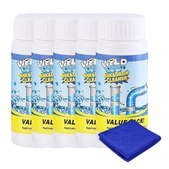 Yousheng Toilet Damper Hair Grease Soap Scum Toilet Dredging Agent Set Kitchen Bathroom Drain Unblocker Pipe Grease Dissolver