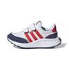 Run 70s CF J White Crew Navy Red Kids Sneakers Footwear-White Solar-Red GW0333