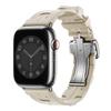Ремешок Kilim Single Tour для Apple Watch 45 мм 44 мм 42 мм 41 мм 38 мм со складной застежкой, силиконовый браслет iWatch Ultra 2 49 мм