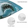 Jaws Th Anniversary Pillowcase Merchandise Printing Cushion Cover Pillow Covers Seat Decor Square Multi Size