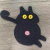 Heat Insulation Crochet Coaster Non-slip Knitted Cup Mat Table Decor Drink Pad  Home Supplies