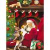 Алмазная картина Санта-Клаус и собака Алмазная вышивка крестиком полный горный хрусталь пейзаж домашний декор
