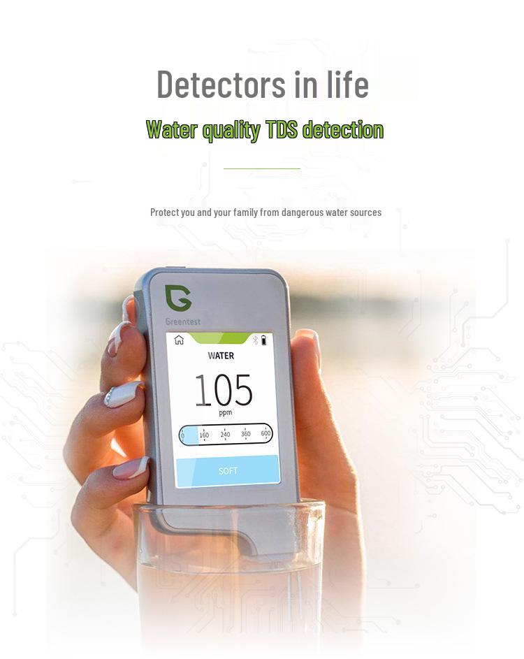 Портативный нитратомер GreenTest 1 для фруктов и овощей с емкостным экраном