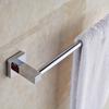 Stainless Steel Bathroom Single Towel Shelf Rack Holder Bath Towel Hanger Bar Square DesignTowel Rail Bathroom Accessories