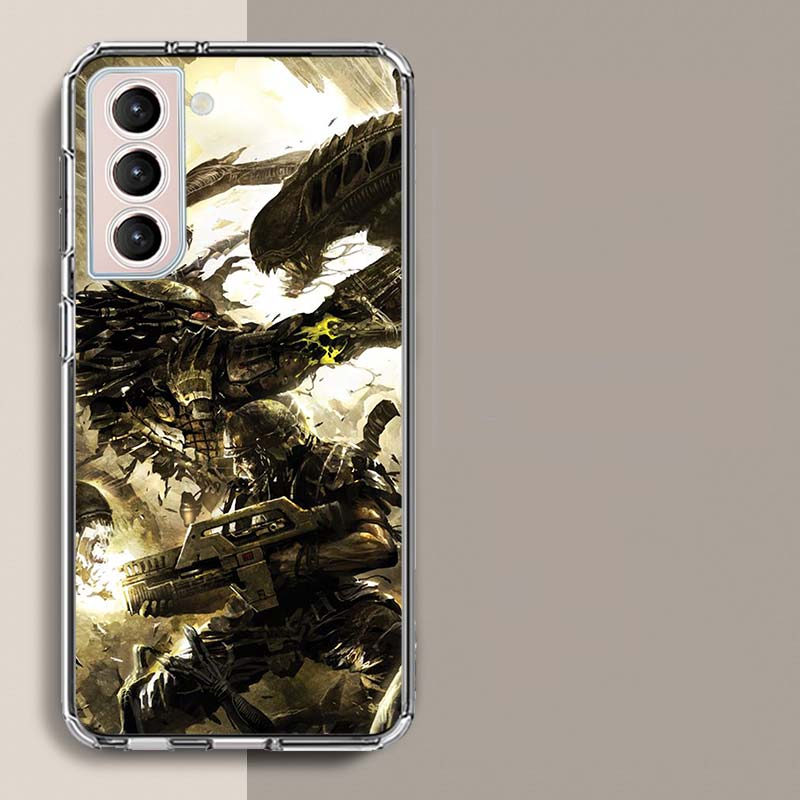 Чехол для телефона Alien vs Predator для Samsung A17 A56 A36 A26 A16 A55 A35 A25 A15 A05S Galaxy A71 A51 A41 A31 A21S A70 A50 A40 A30 A2