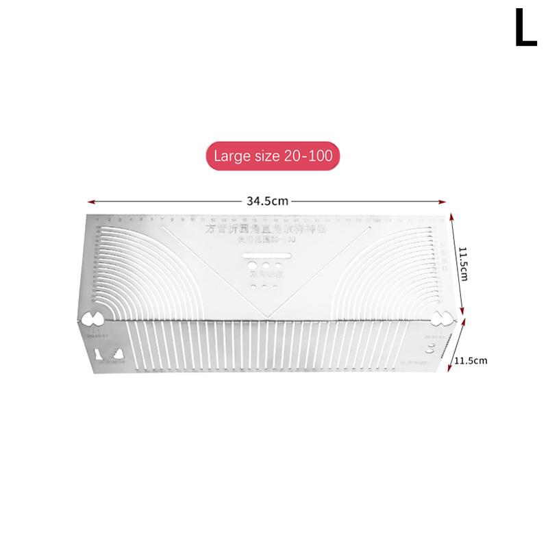 Angle & Arc Marking Tool,Adjustable Linear Arc Dual-Purpose Scriber,Square Tube Bending Tool,Parallel Line Drawing Tool