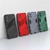 For OPPO A18 Case OPPO A18 4G Cover Holder Armor Punk Style Bumper Shield Protective Back Phone Cases On For OPPO A18 4G Funda