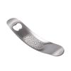 Stainless Steel Curved Garlic Press Mincer Manual Ginger Crusher Masher Multifunction Shredder Kitchen Fruit Vegetable Gadgets