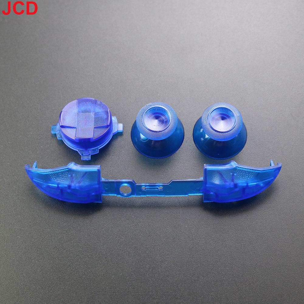 5in1 For Xbox Series X S Controller  LB RB Button Strip Middle BaffleStrip Cross Direction Keys Analog Joystick Cap D-Pad Button
