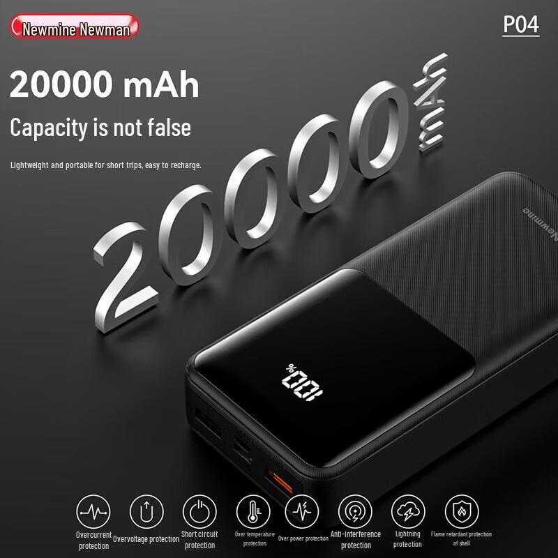 Newsmy P04 20000mAh Mini Fast Charging Power Bank