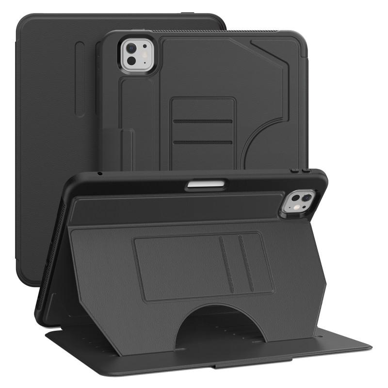 IPad Pro 11-inch Magnetic Case Shockproof Leather Cover With Stand TPU Material Business Style