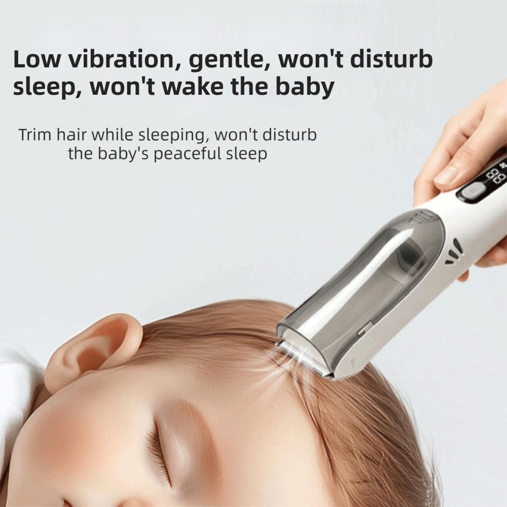 Waterproof Quiet Professional Hair Trimmer Automatic Suction Haircut Kit For Adults & Seniors